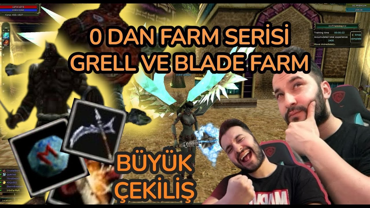 KNİGHT ONLİNE ZERO 0 DAN BATTLE PRİEST FARM SERİSİ 2026 GÜNCEL GRELL VE URUK BLADE SLOTLARI #bölüm2