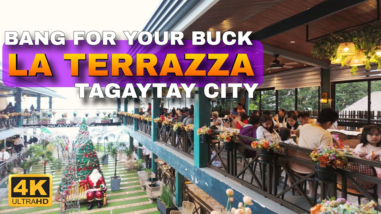 LA TERRAZZA Buffet by RSM Restaurant  Stunning Views, Delicious Food in Tagaytay City 🇵🇭