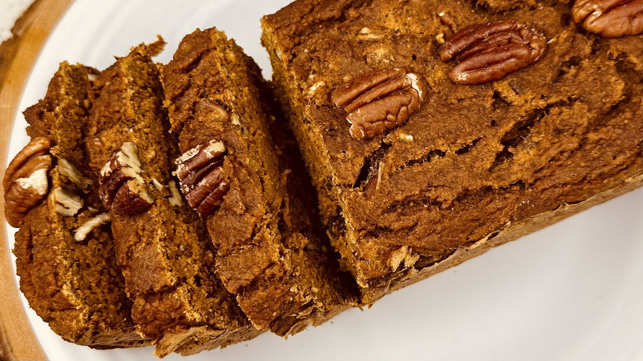 Scrumptious Pumpkin Bread Recipe! Vegan Gluten-Free Dairy-Free Refined Sugar-Free WFPB Oil-Free