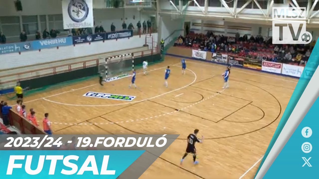 1.Futsal Club Veszprém – Debreceni EAC | 3-3 | Férfi Futsal NB I | 19. forduló | MLSZTV