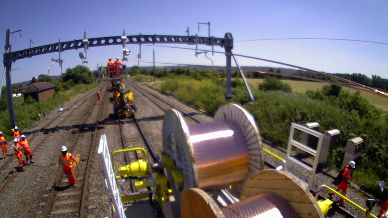 Patchway Old Area Electrification - Time-Lapse