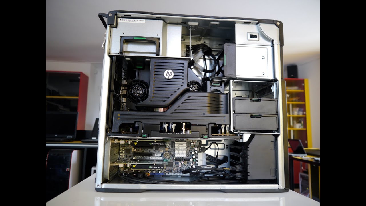 Monster PC: HP Z620 Workstation inside (Dual CPU)