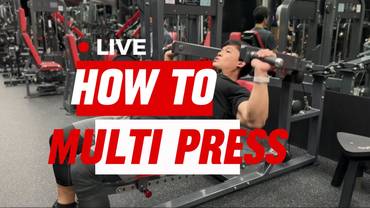 HOW TO | Multi Press Machine ALL-IN-ONE เครื่องเดียว ครบ จบ อกไหล่!