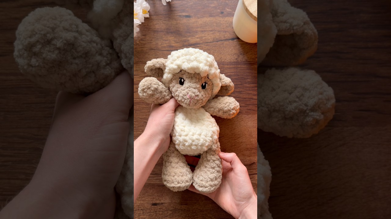 Pattern by JennyLoopydo #crochet #amigurumi #plushies #hobby #yarn #lamb