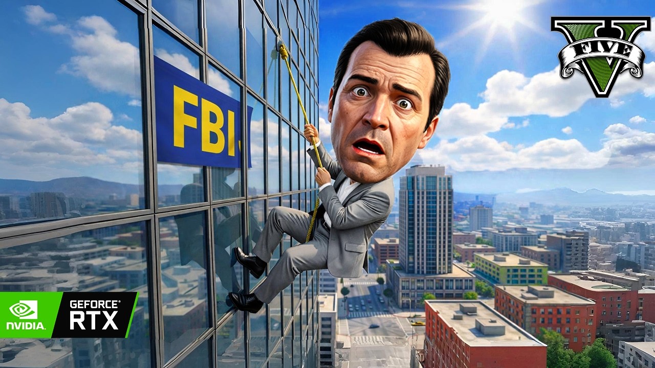 HOW MICHAEL SAVE A F.B.I. AGENT LIFE 🤯 | #gta5 #gtav #gta