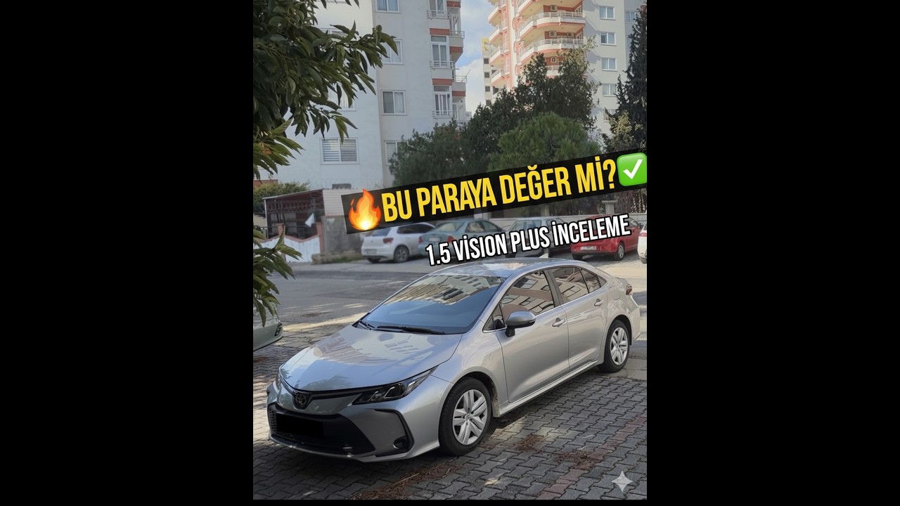 Toyota Corolla Vision Plus Alınır mı?