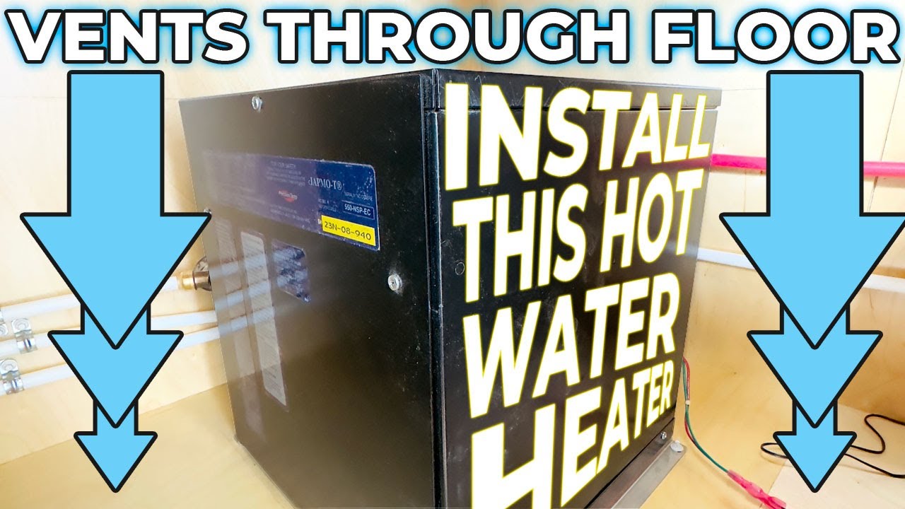 How to install a PRECISIONTEMP TANKLESS Hot Water Heater // STEP BY STEP