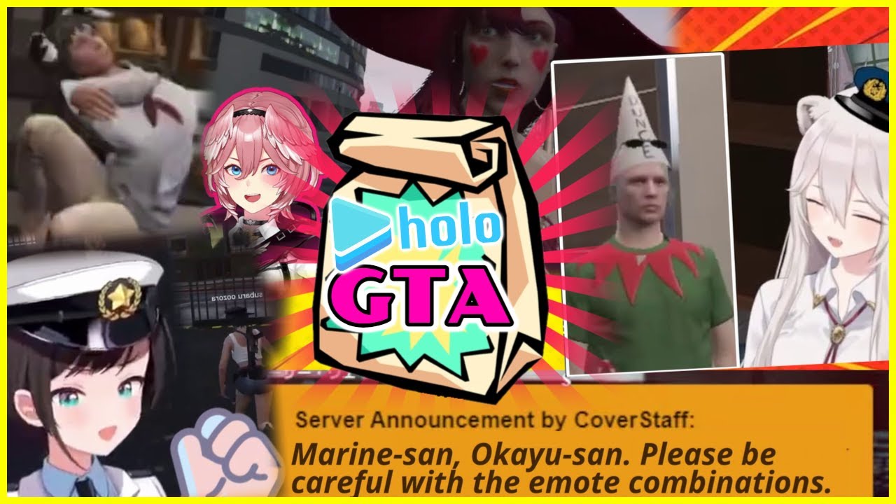HoloGTA RANDOM Clip Compilation! #1 [#hologta]
