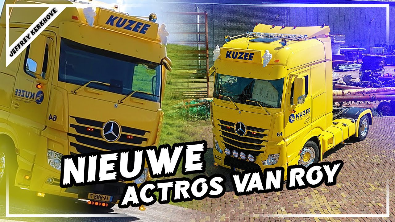 Nieuwe Mercedes Actros Van Roy | Kuzee Autologistiek | Jeffrey Kerkhove