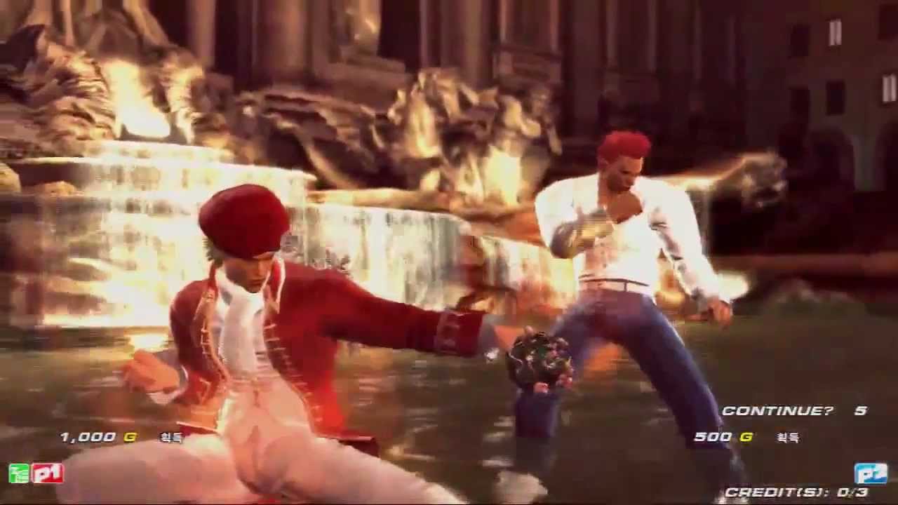 Tekken Tag 2 Unlimited Knee (Paul/Feng/Lars) vs LowHigh (Lars/Lee)