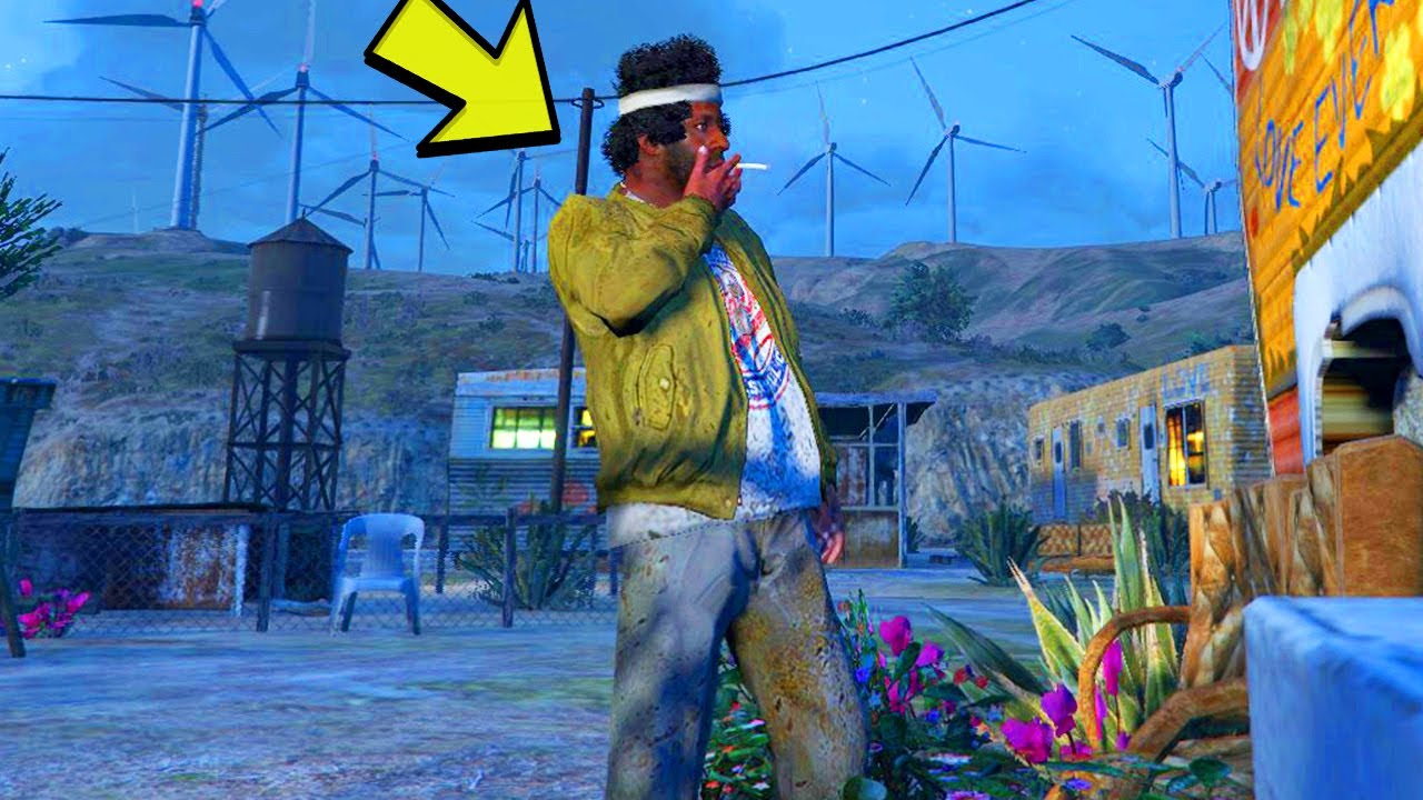 БЕЗДОМЕН В GTA 5!