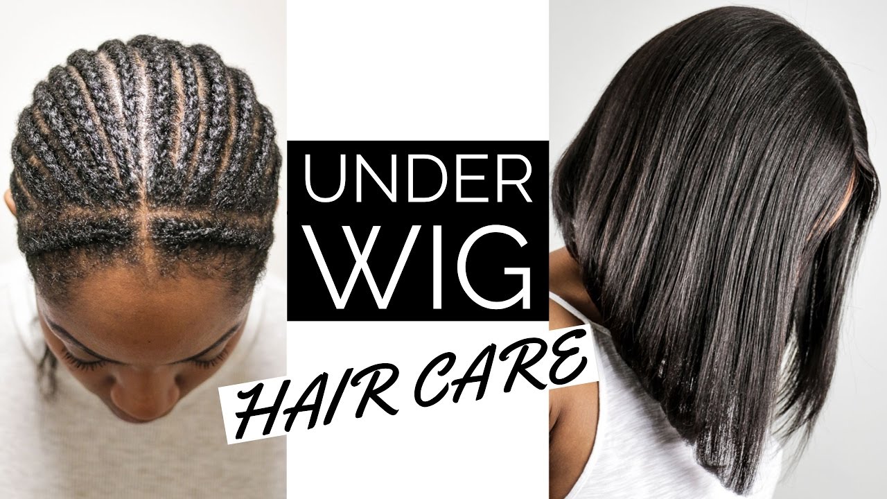 UNDER WIG HAIR CARE (How I Care For My Hair Under My Wig) (Transitioning Hair)