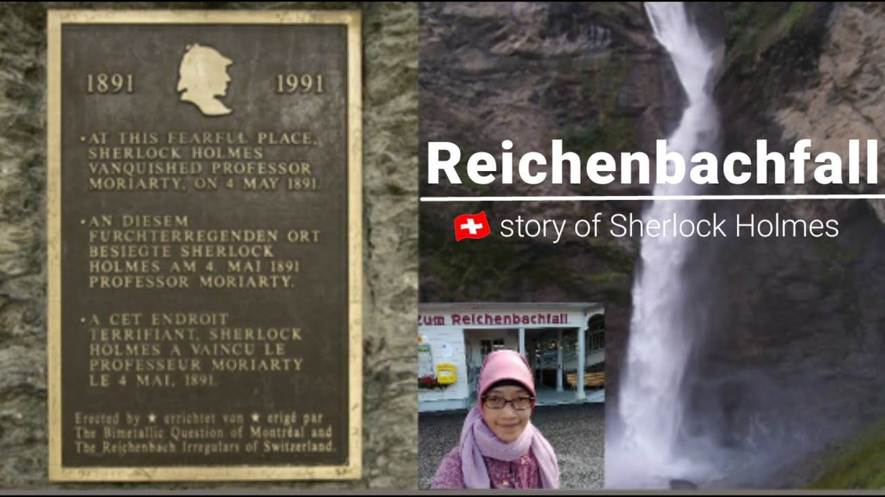 Reichenbachfall | the Sherlock Holmes waterfall | a great destination in Meiringen 🇨🇭