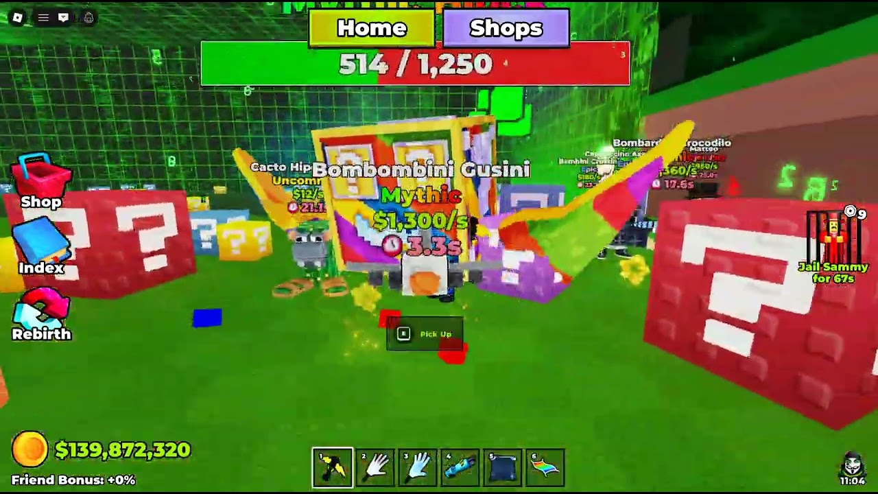 I play again Break a lucky block!!!