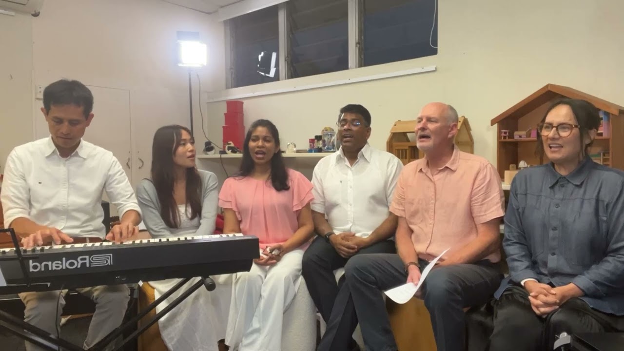 Sabbath Singalong 250  Sam Chit, May Chit, Sharmila Saggurthi, Praveen Saggurthi, Kevin Petrie, Jenn