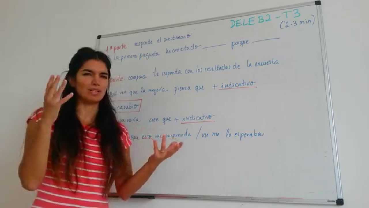 DELE B2 tarea 3 (prueba oral)