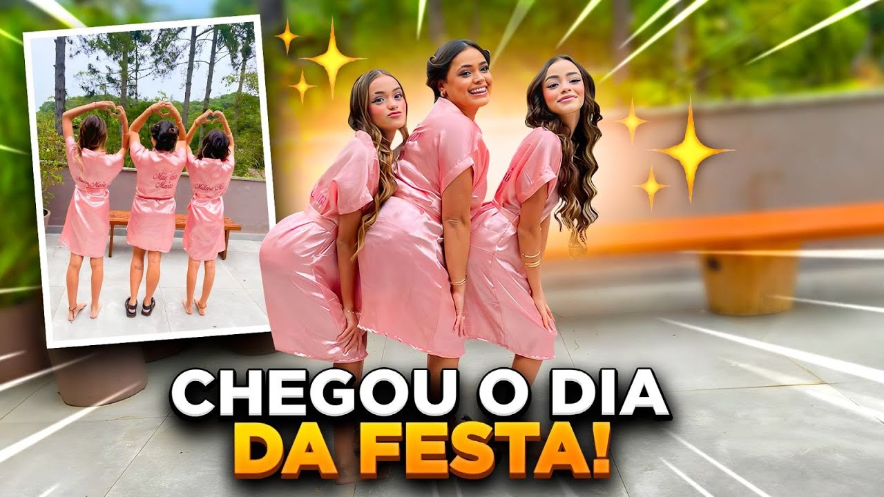 ARRUME-SE COM A GENTE PARA NOSSA FESTA DE 15 ANOS