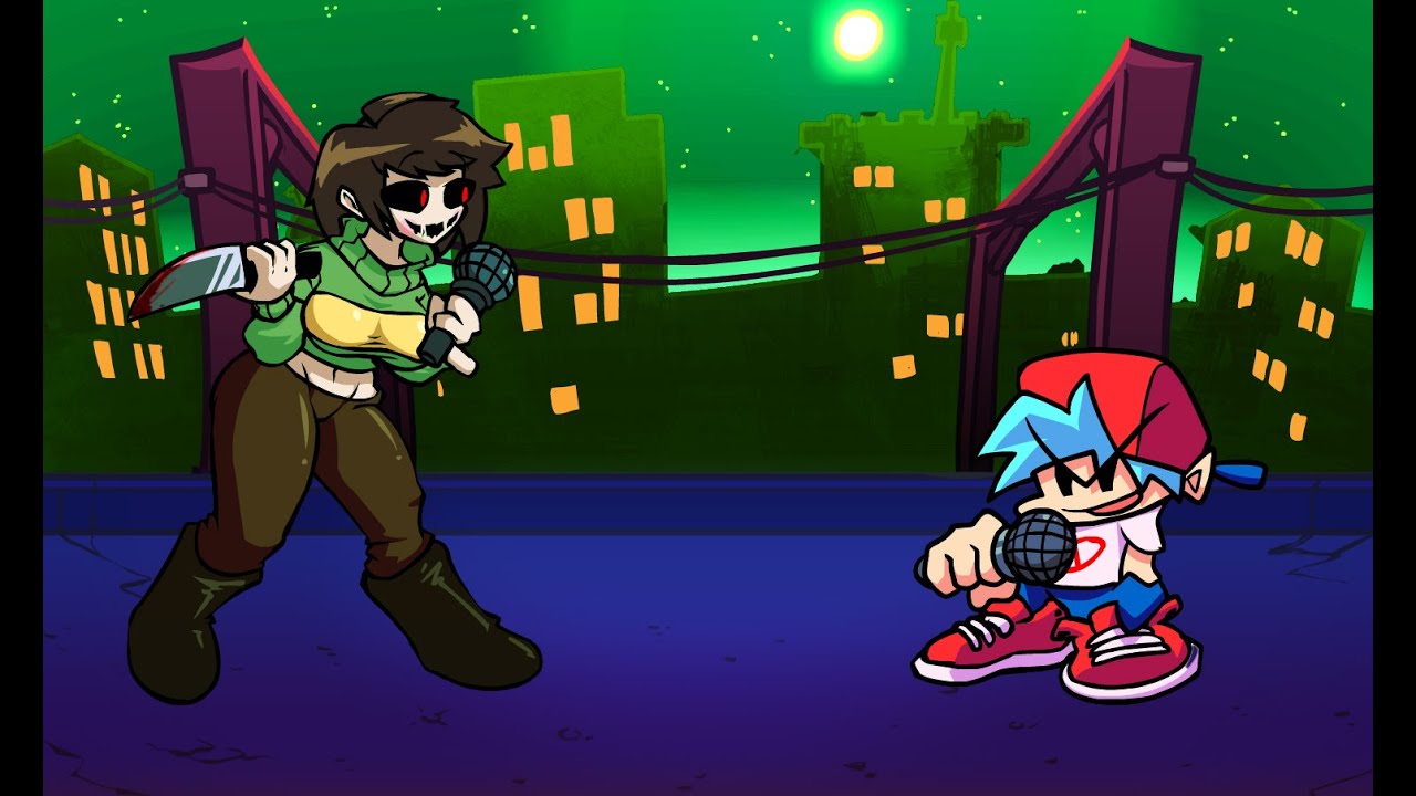 [NOW PLAYABLE]Friday Night Funkin Vs. Fanon Chara But with Megalo Strike Back