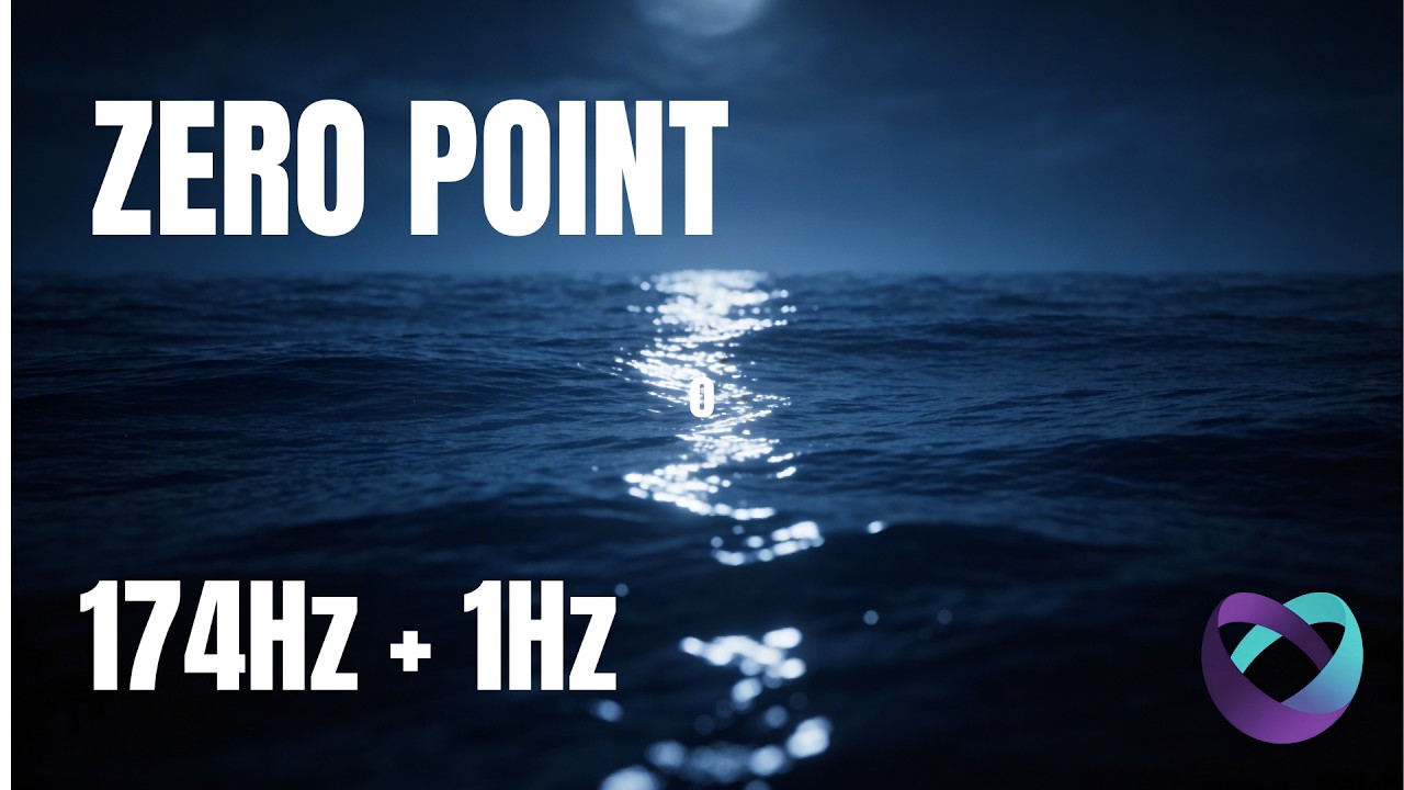 The Great Void: 174Hz + 1Hz Zero-Point Energy Sleep (Deep Stillness)