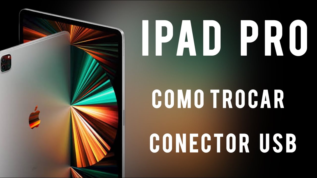 iPad Pro a1701 não carrega📲 como trocar conector de carga iPad Pro.