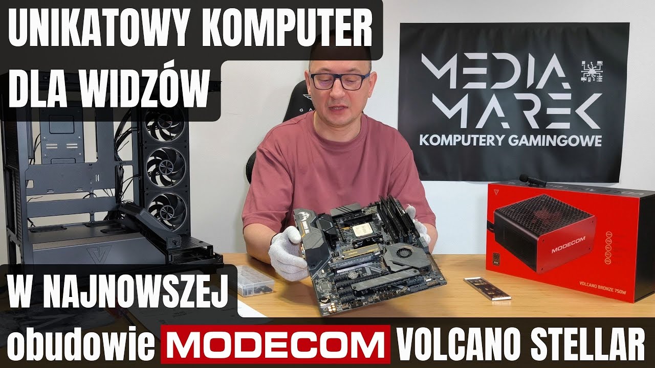Unikatowy komputer DLA WIDZÓW w najnowszej obudowie od MODECOM!
