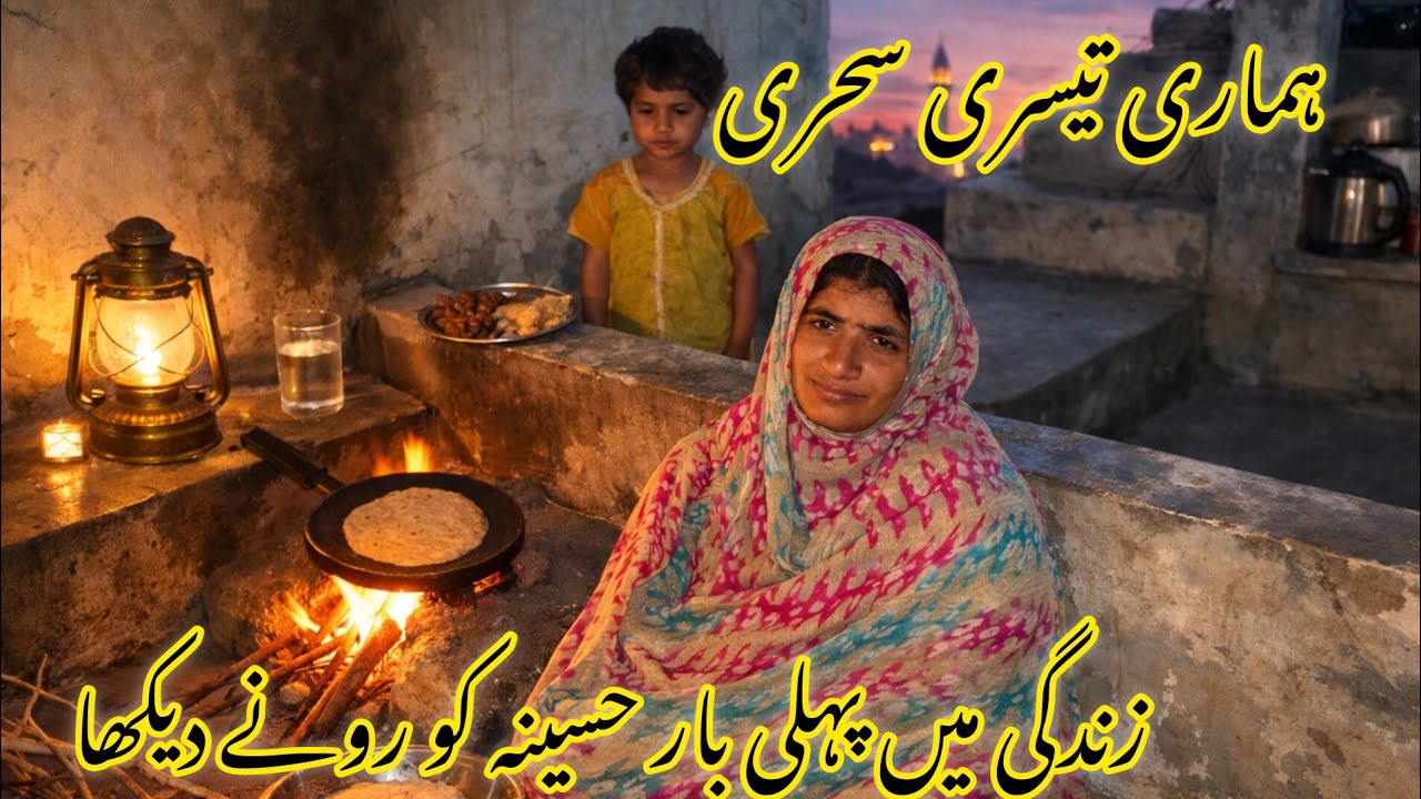 Hamari dusri sari Zindagi pehli Baar haseena ko rone dekha hasina village vlogs 🥰