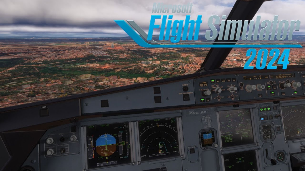 Pousando em Juazeiro do Norte no Microsoft Flight Simulator 2024 na IVAO