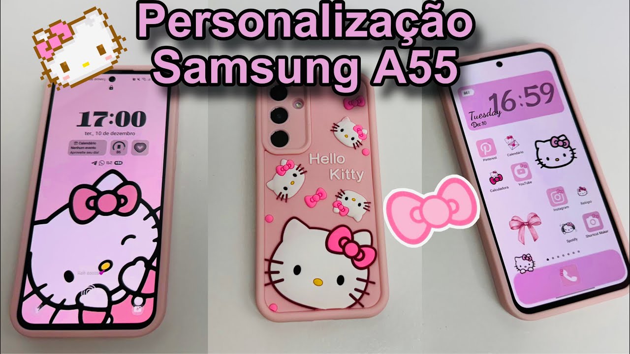 PERSONALIZANDO E ORGANIZANDO MEU CELULAR 🎀SAMSUNG A55