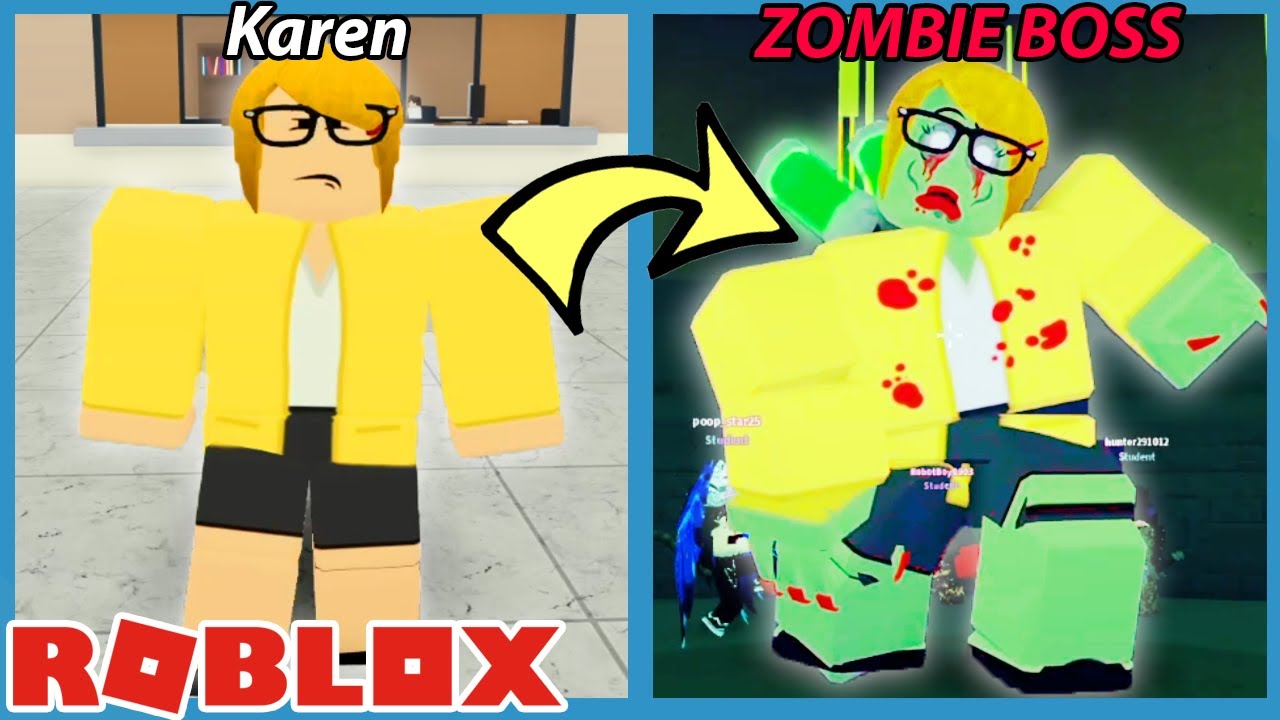 КАРЕН БЫЛА ЗАРАЖЕНА!! - Roblox Field Trip Z Новая концовка