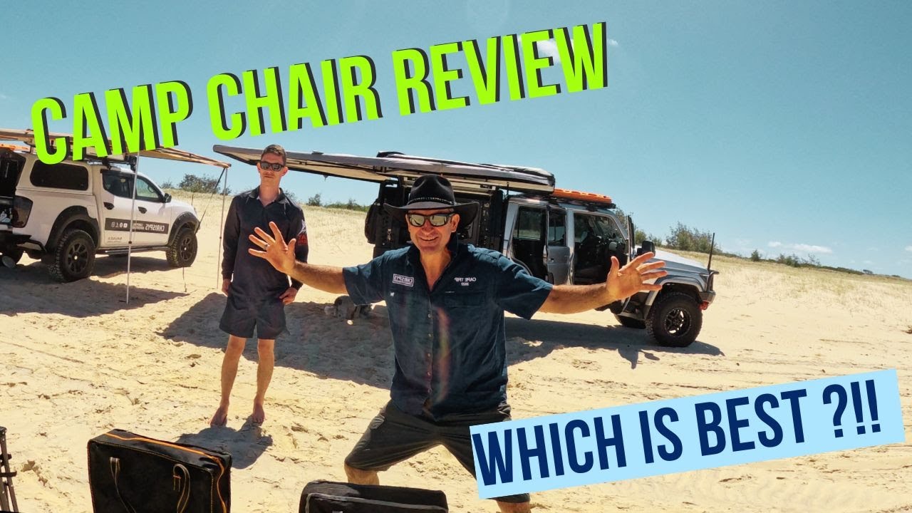 3 popular camping chairs compared - You wouldn't believe which is best !!
