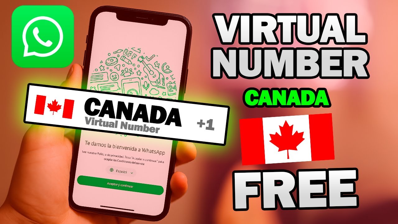 Create THOUSANDS of VIRTUAL NUMBERS +1 Canada to Register on WHATSAPP 2026
