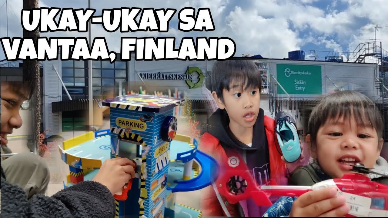 SECOND-HAND STORE IN VANTAA, FINLAND! | FePot Vlogs