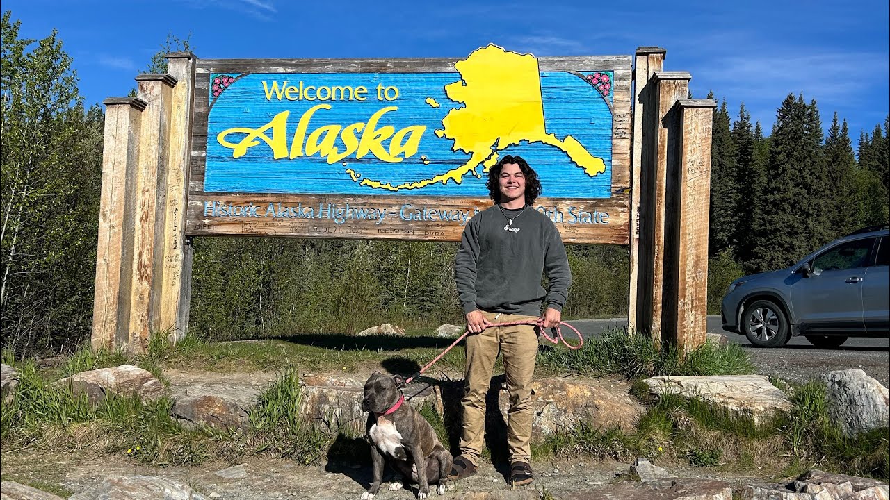 Crossing U.S/Canada Border into Alaska!