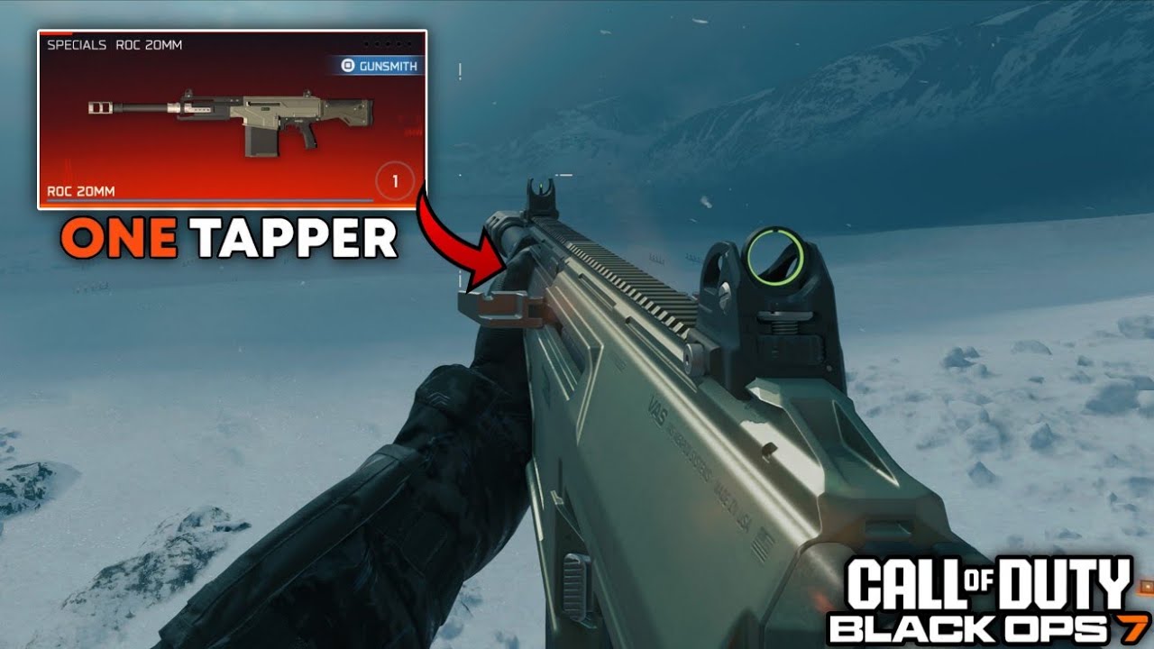 В BLACK OPS 7 добавили БУКВАЛЬНО ОДНОЗАРЯДНУЮ ПУШКУ, и она СЛОМАНА! (НОВОЕ спец-оружие ROC 20MM)