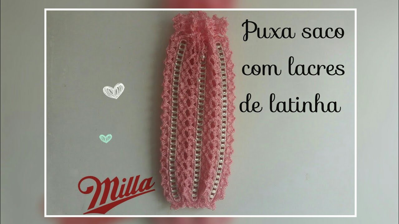 #kitdiadasmaes Puxa saco de lacres de latinha e croche #barbantesoberano