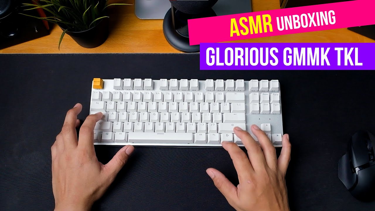 ASMR Glorious GMMK White Ice Tenkeyless (ASMR)