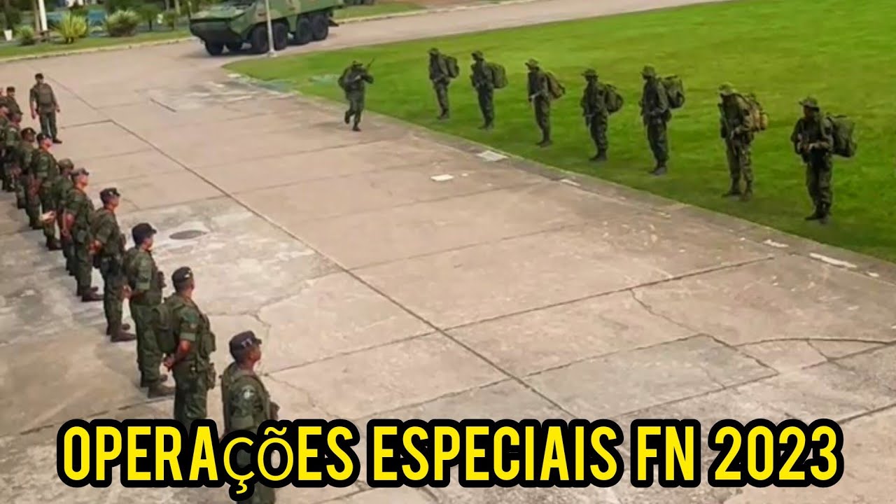 Cerimônia de conclusão do E-QTEsp-OpEsp 2023 dos Fuzileiros Navais da Marinha do Brasil 🇧🇷