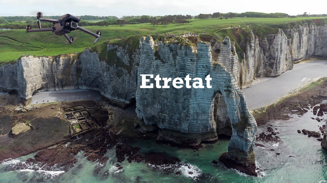 Etretat Drone DJI MINI 2 France