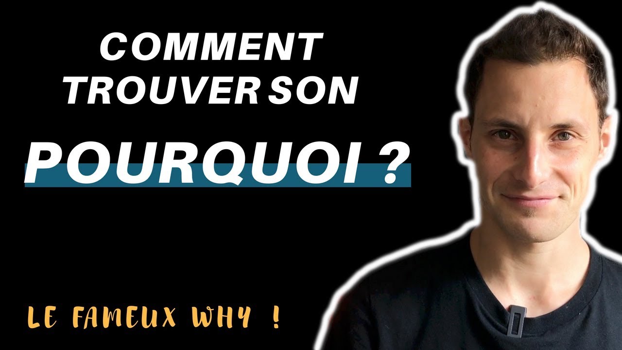 COMMENT TROUVER SON POURQUOI ?