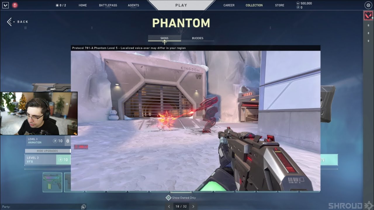 SHROUD reacts to new PROTOCOL skins