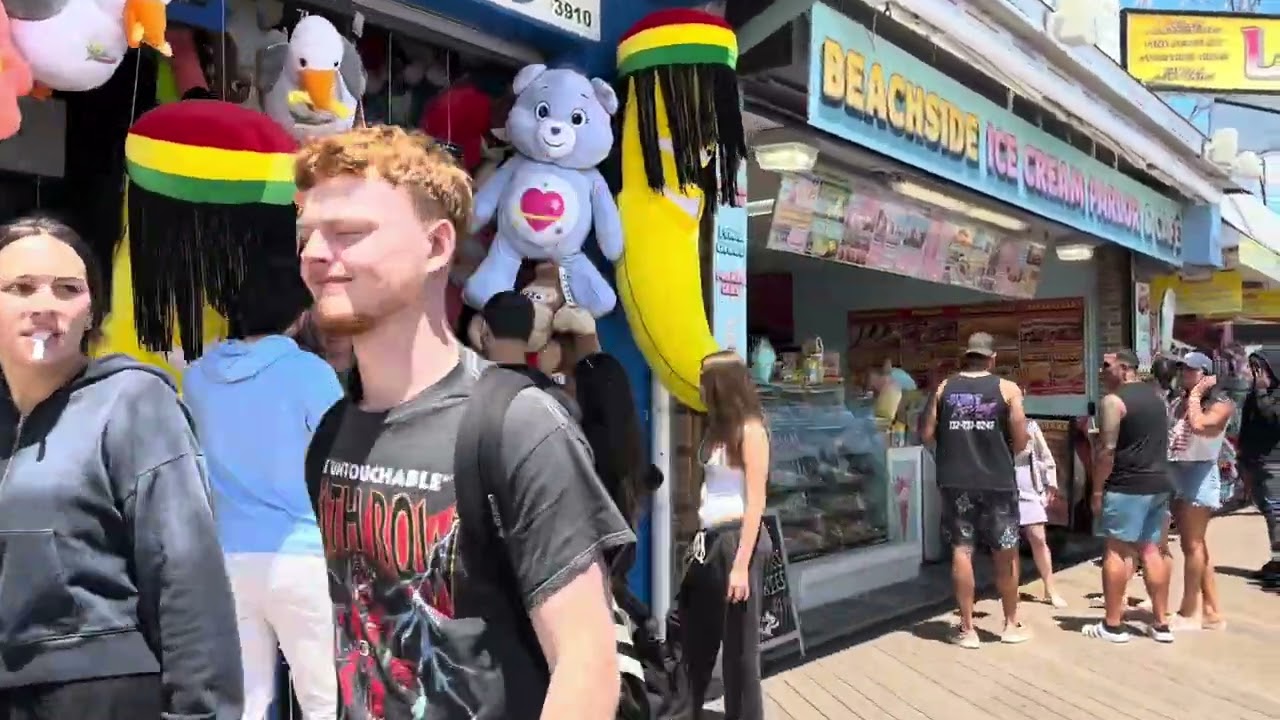 Wildwood New Jersey Boardwalk and Morey's Piers Summer 2025!