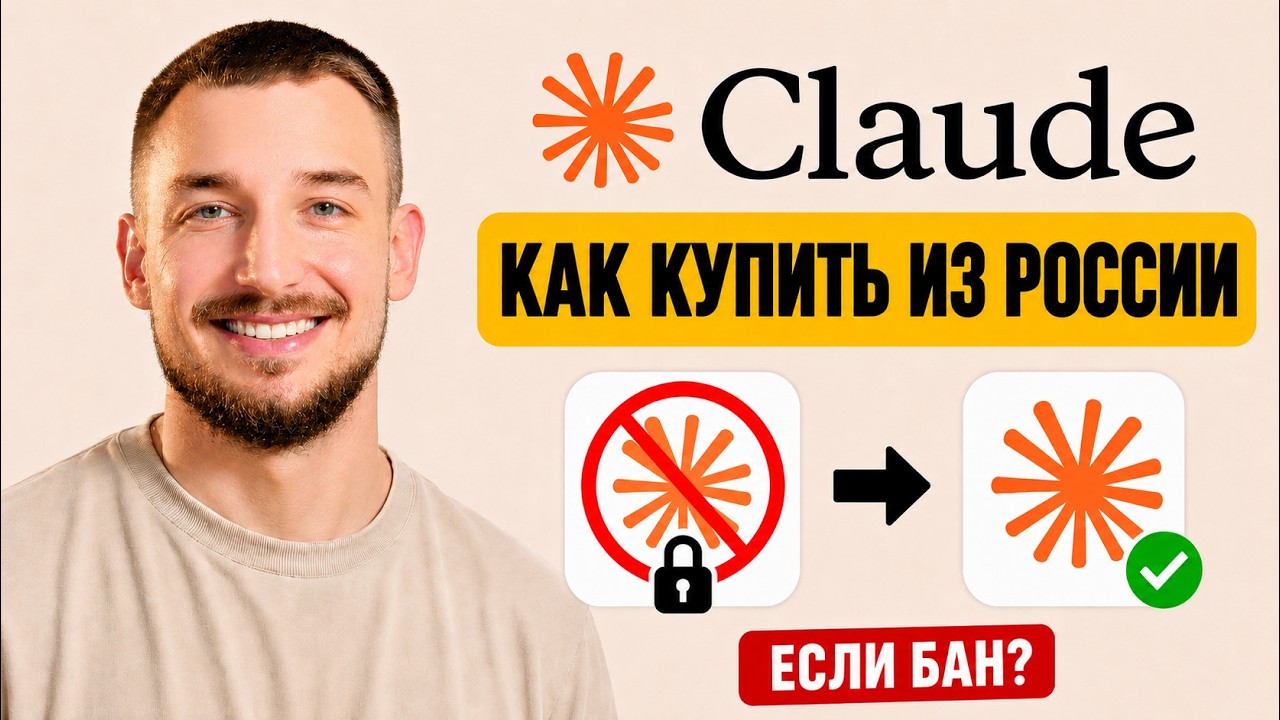 Claude Pro/Max из России 2026: как купить и что делать если забанили