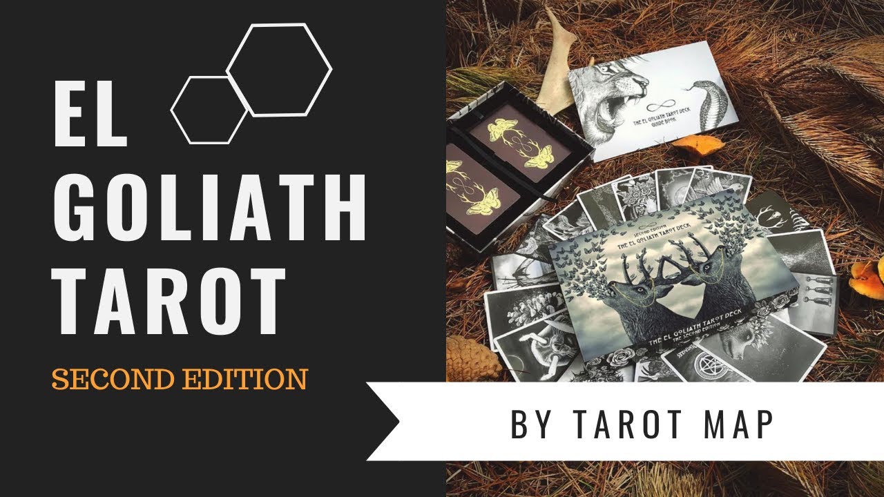 El Goliath Tarot Deck 2nd edition  #elgoliathtarot #tarotmap