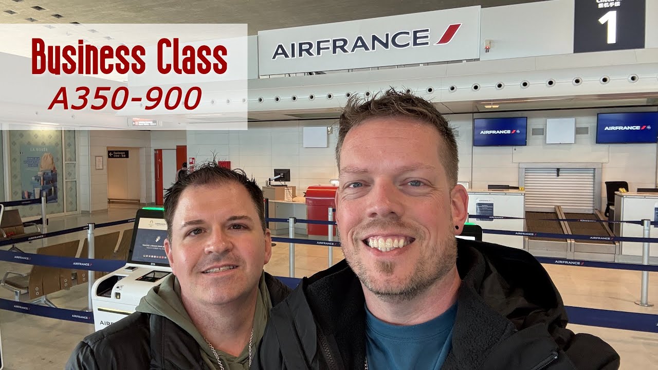 Роскошь бизнес-класса Air France (A350-900)