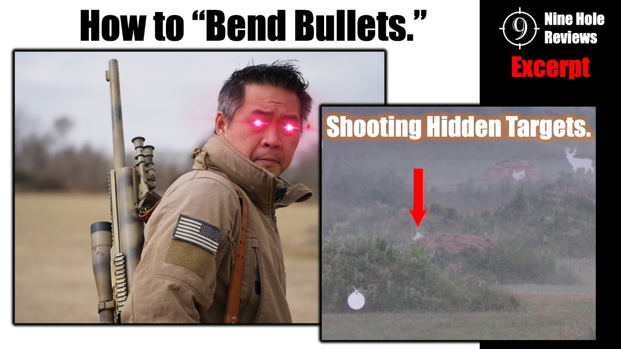 Snipers Bend Bullets? Shooting a target hiding behind cover!  [Excerpt]