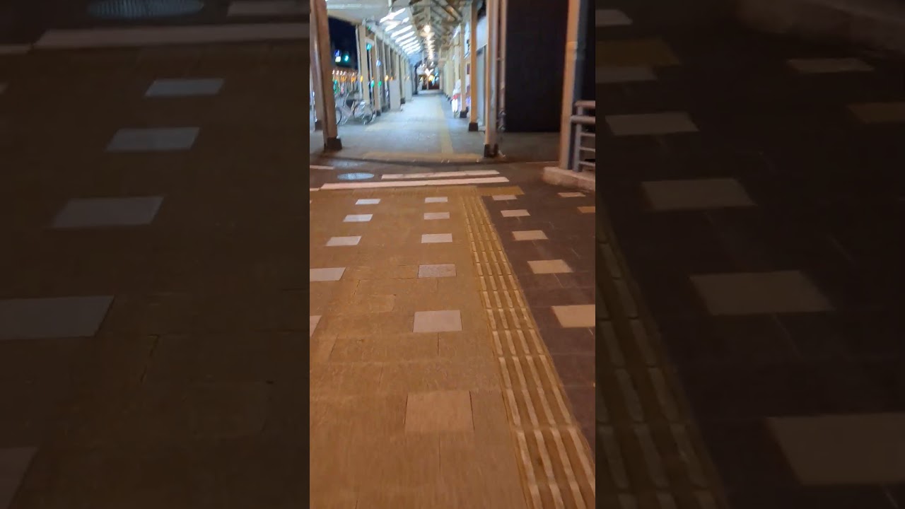 上越お散歩ちゃんねる（高田駅周辺ナイトウォーキング)#お散歩 #shorts