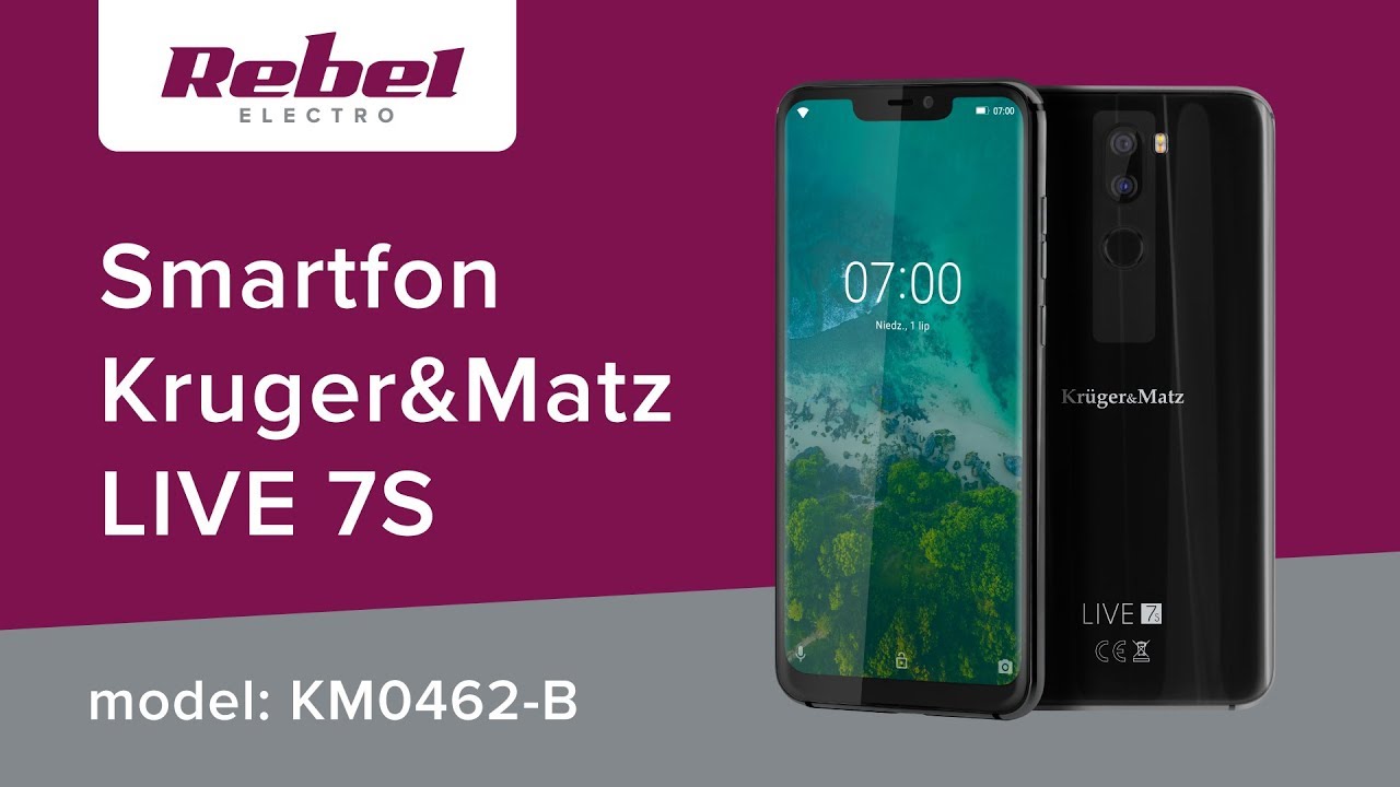 Smartfon Kruger&Matz LIVE 7S - UNBOXING