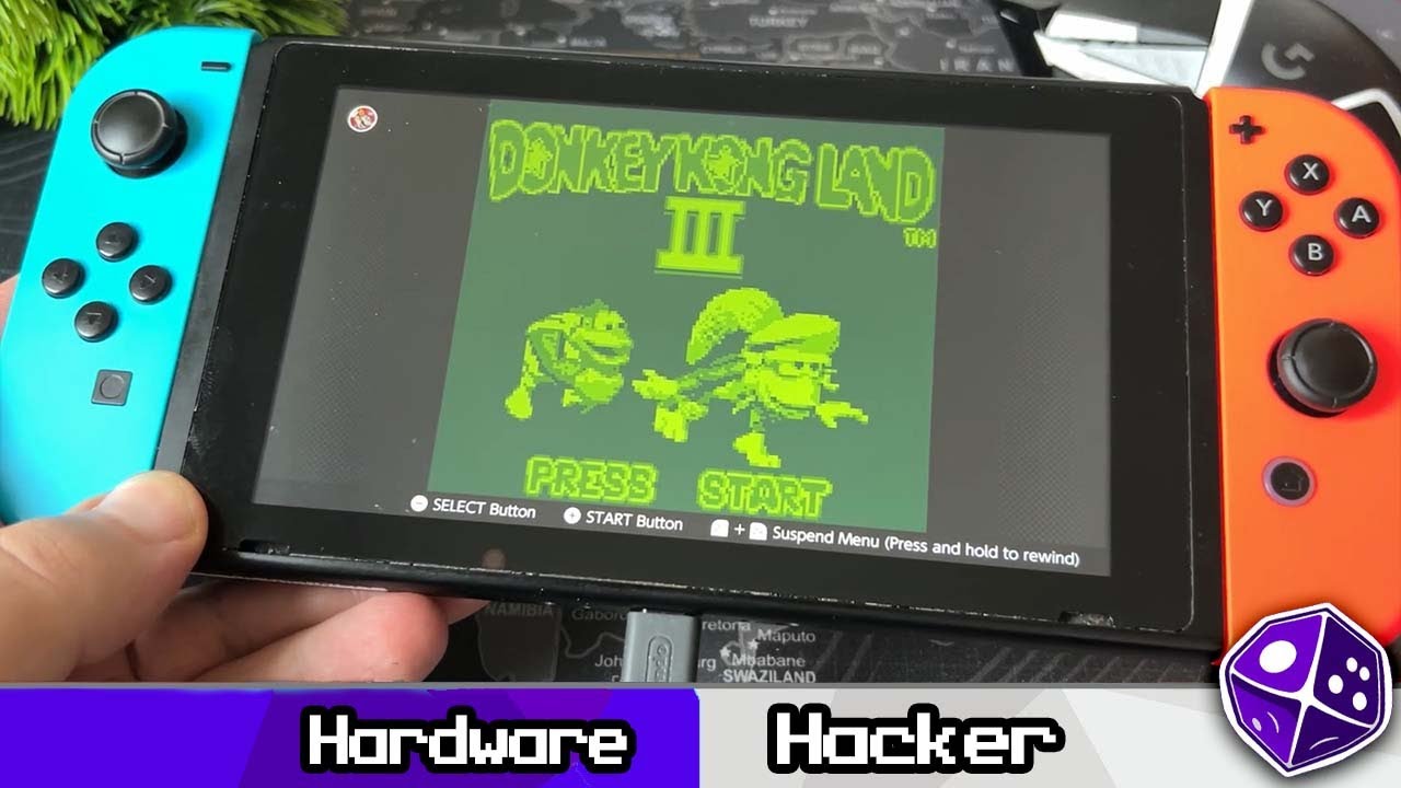 Donkey Kong Land III | Donkey Kong Land III is underrated | Nintendo Switch handheld gameplay