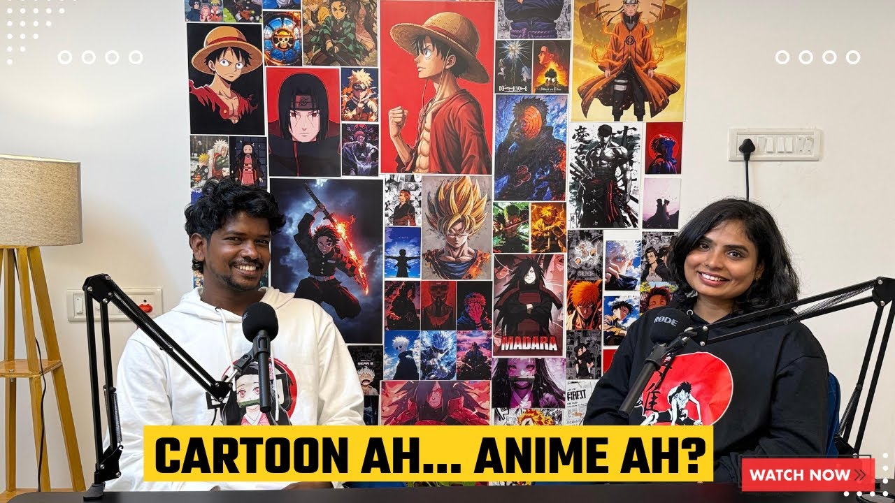 She Never Watched Anime… So I Married Her 😅 | Tamil Anime Couple