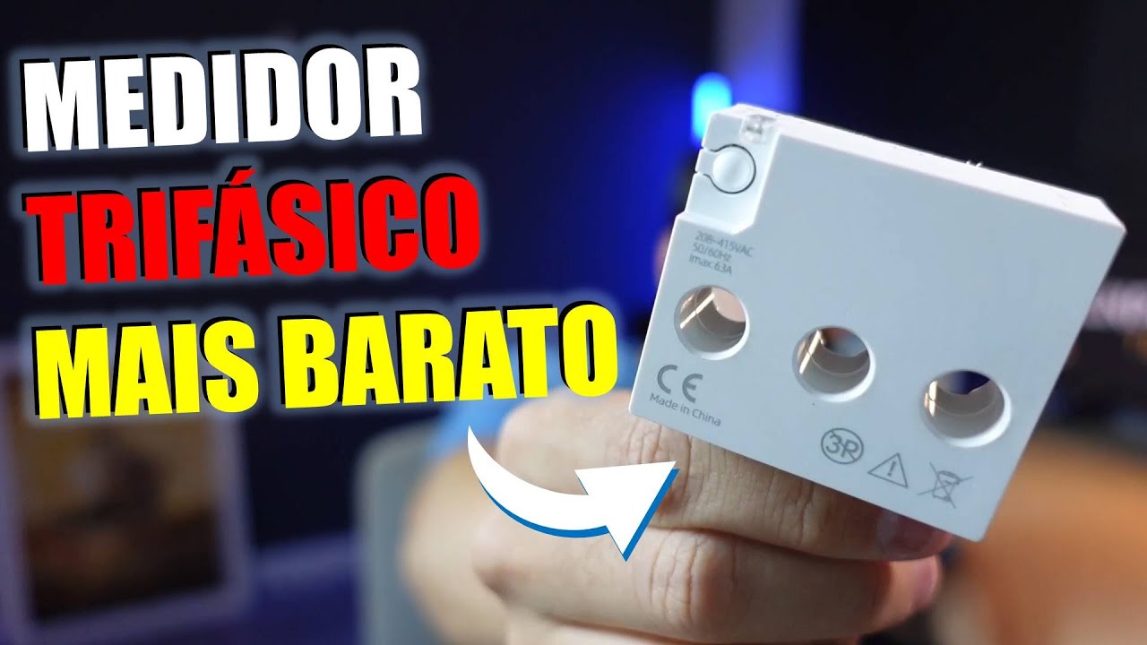 Medidor Trifásico CUSTO x BENEFÍCIO Zemismart SPM02